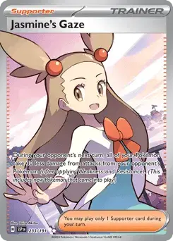 Jasmine's Gaze Surging Sparks