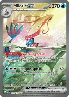Milotic ex Surging Sparks