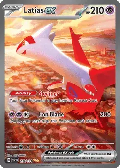 Latias ex Surging Sparks