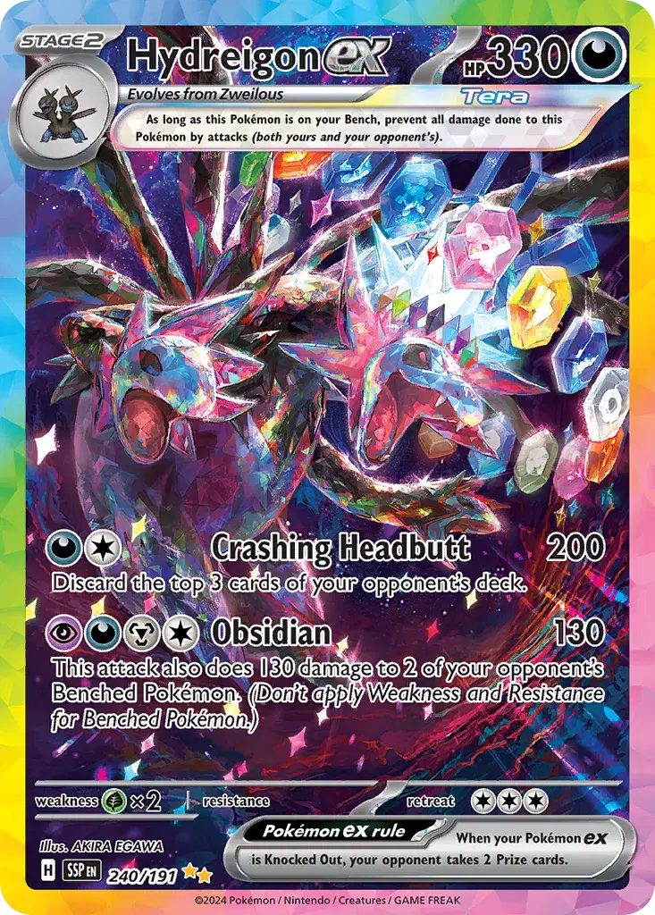 Hydreigon ex Surging Sparks 240