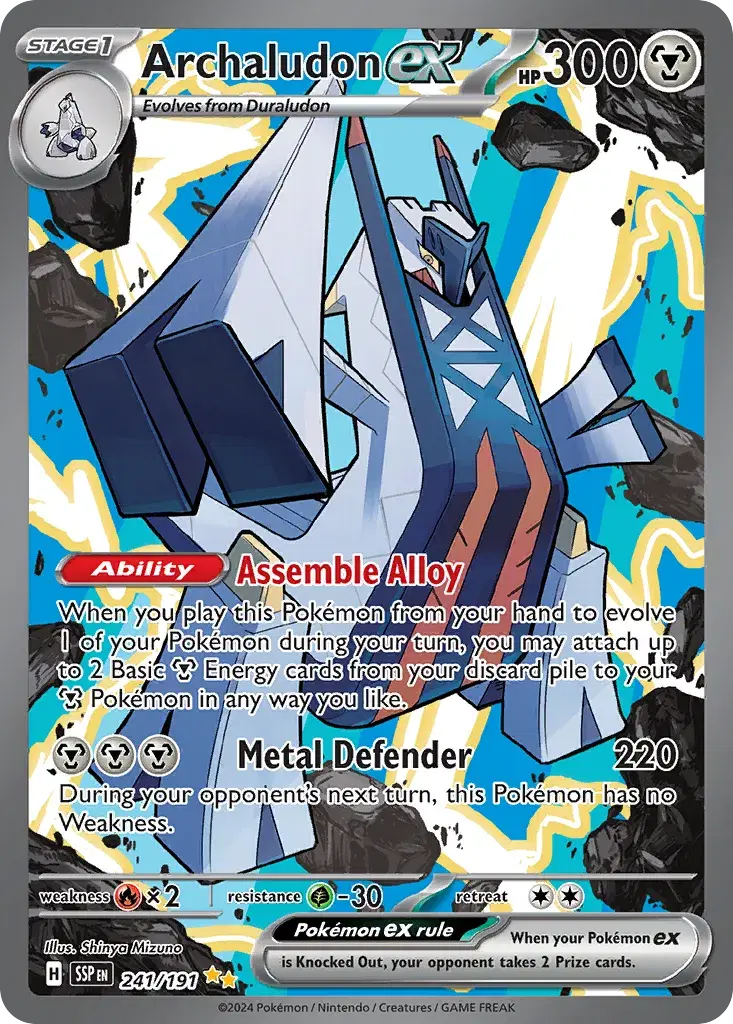 Archaludon ex Surging Sparks 241