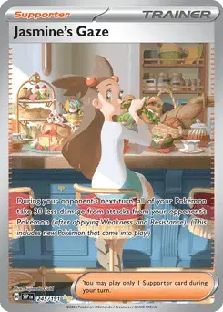 Jasmine's Gaze Surging Sparks