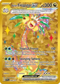 Alolan Exeggutor ex Surging Sparks