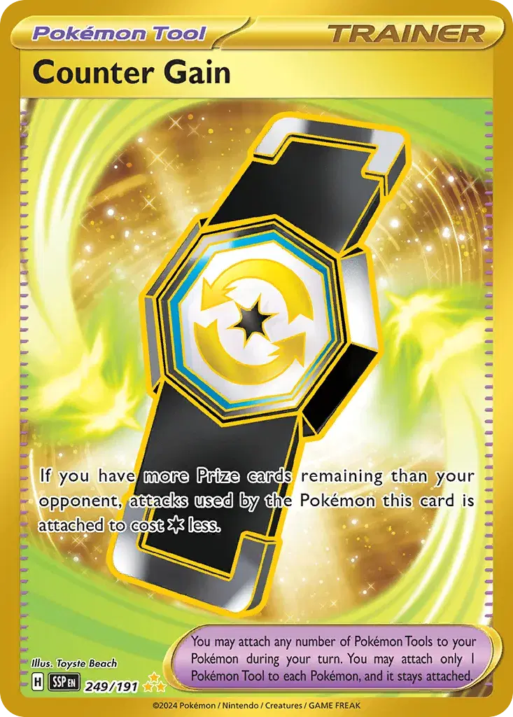 Counter Gain Surging Sparks 249