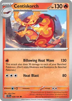Centiskorch Surging Sparks