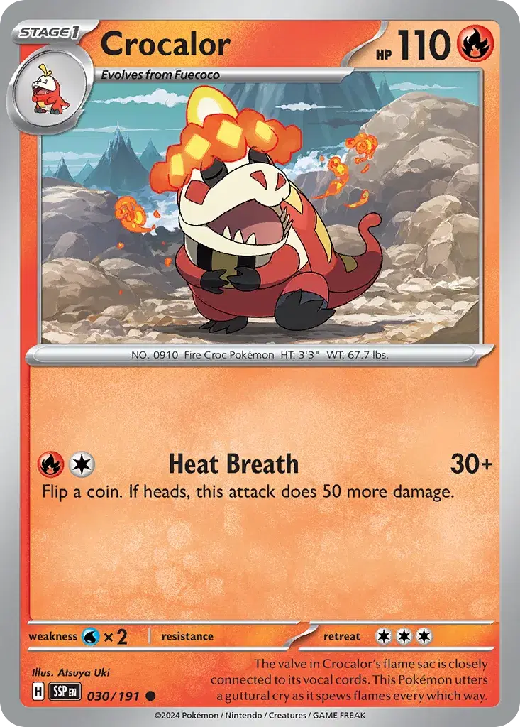 Crocalor Surging Sparks 30