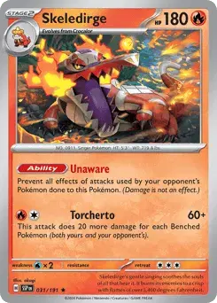 Skeledirge Surging Sparks