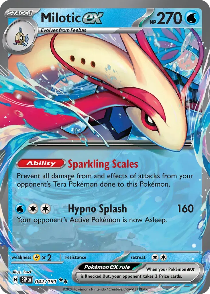Milotic ex Surging Sparks 42