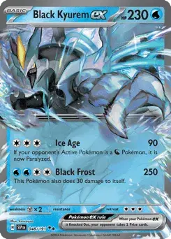 Black Kyurem ex Surging Sparks