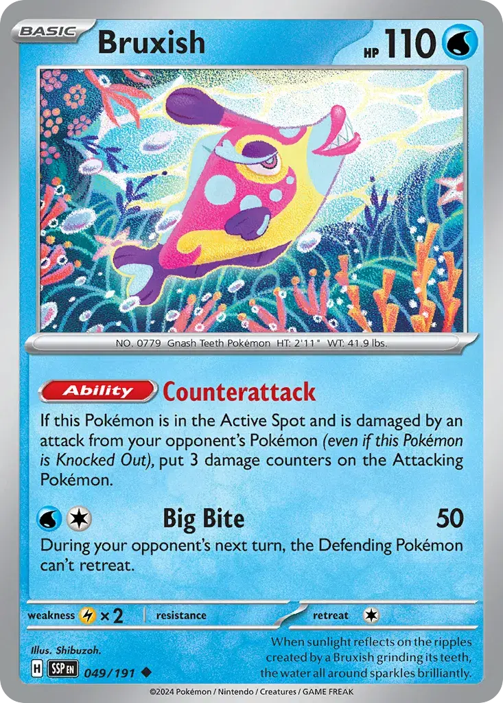Bruxish Surging Sparks 49