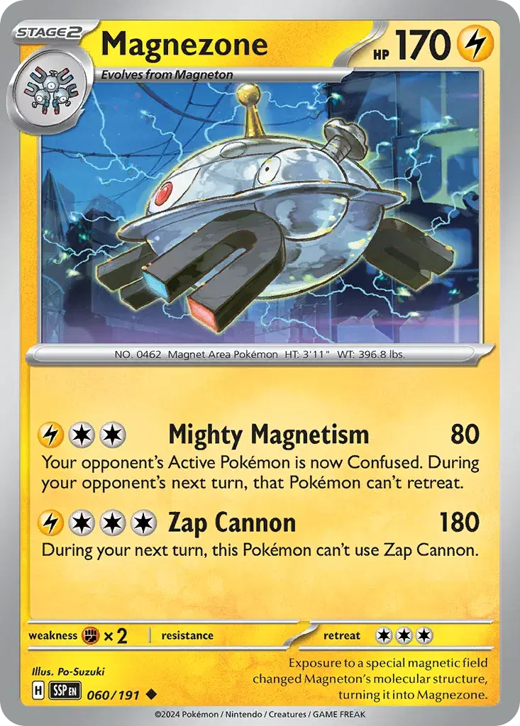 Magnezone Surging Sparks 60