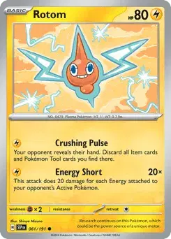 Rotom Surging Sparks