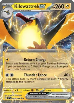 Kilowattrel ex Surging Sparks