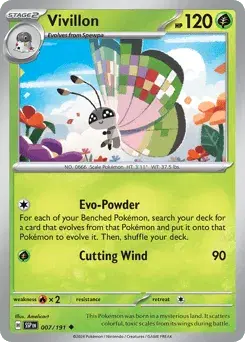 Vivillon Surging Sparks