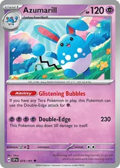 Azumarill Surging Sparks