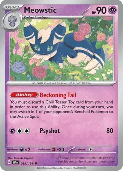 Meowstic Surging Sparks