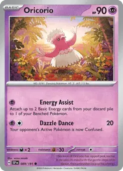 Oricorio Surging Sparks