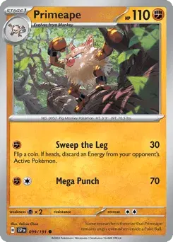 Primeape Surging Sparks