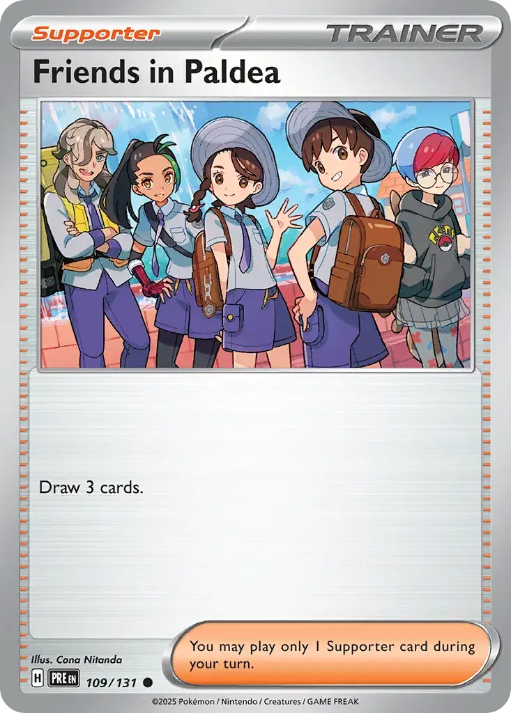 Friends in Paldea Prismatic Evolutions 109