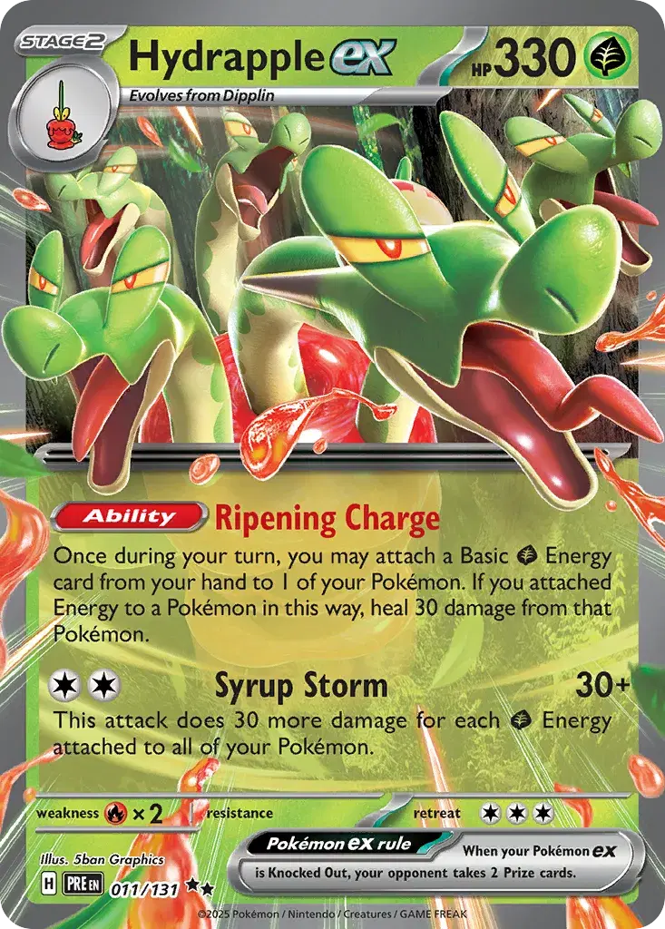 Hydrapple ex Prismatic Evolutions 11