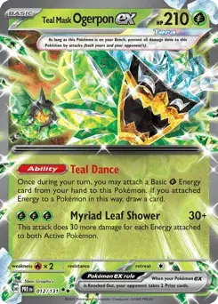 Teal Mask Ogerpon ex Prismatic Evolutions