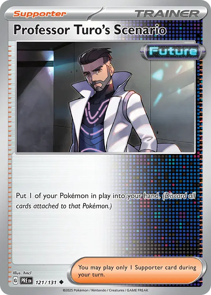 Professor Turo's Scenario Prismatic Evolutions 121