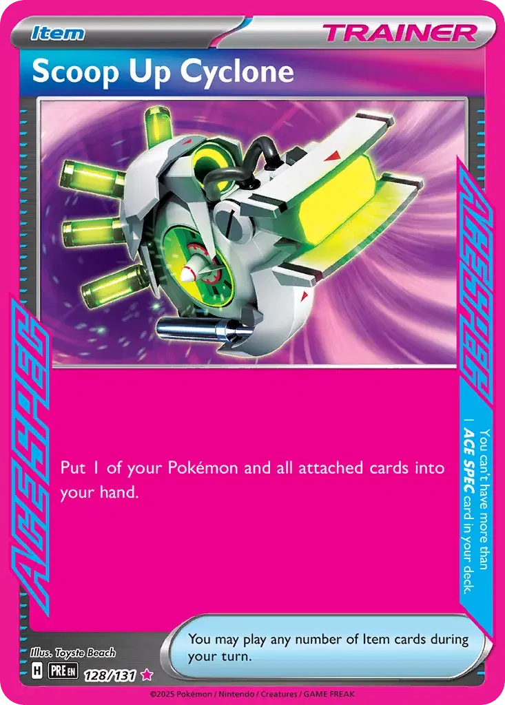 Scoop Up Cyclone Prismatic Evolutions 128