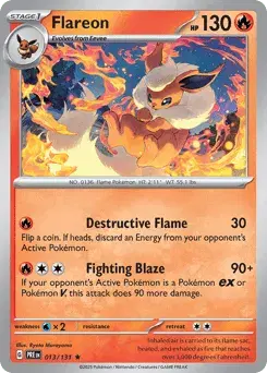 Flareon Prismatic Evolutions