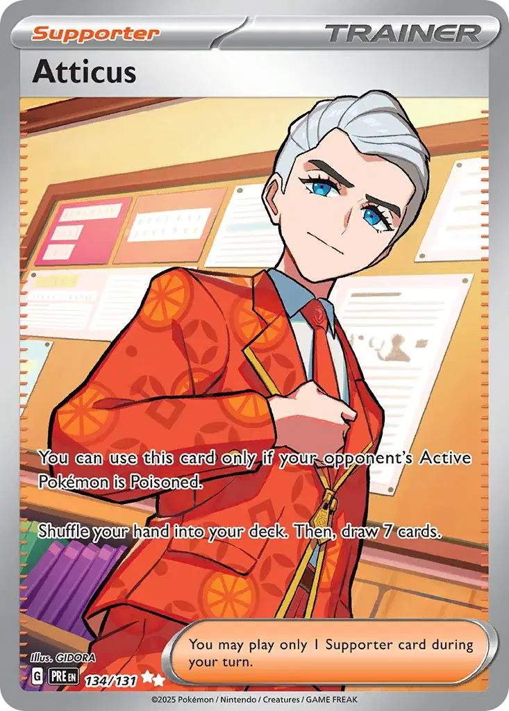 Atticus Prismatic Evolutions 134