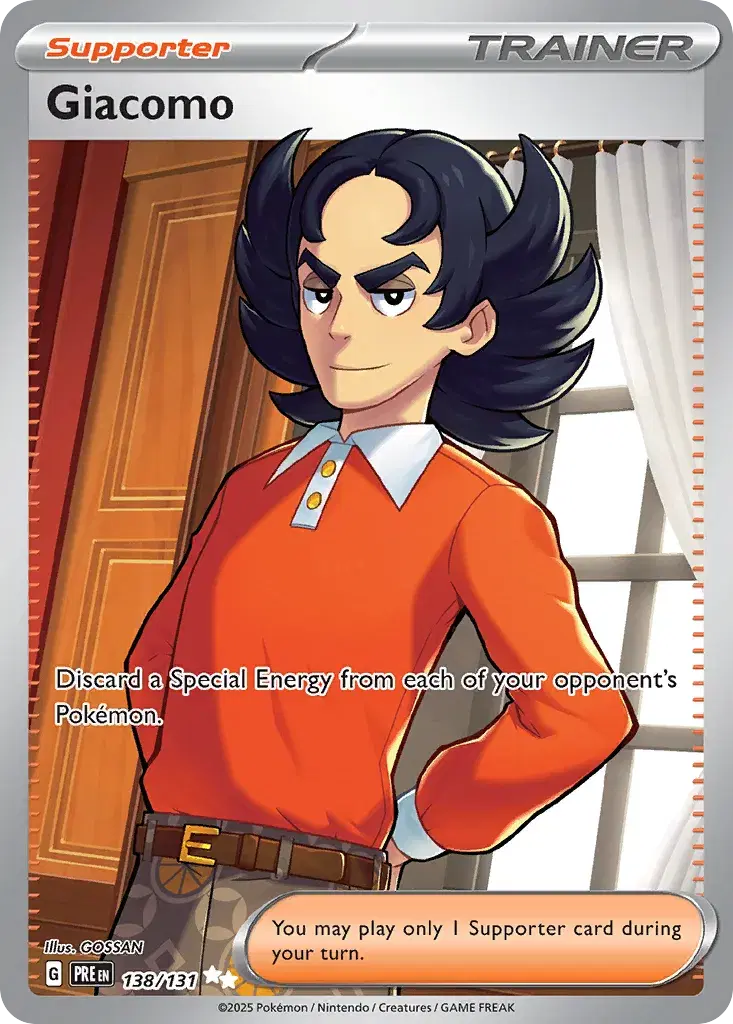 Giacomo Prismatic Evolutions 138