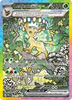 Leafeon ex Prismatic Evolutions
