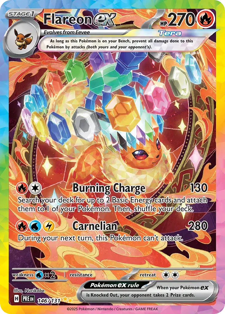 Flareon ex Prismatic Evolutions 146