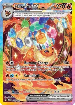 Flareon ex Prismatic Evolutions