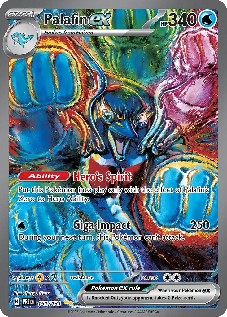 Palafin ex Prismatic Evolutions 151