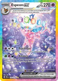 Espeon ex Prismatic Evolutions