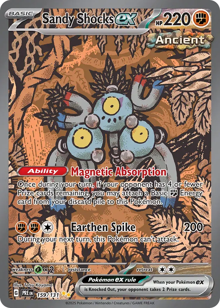 Sandy Shocks ex Prismatic Evolutions 159