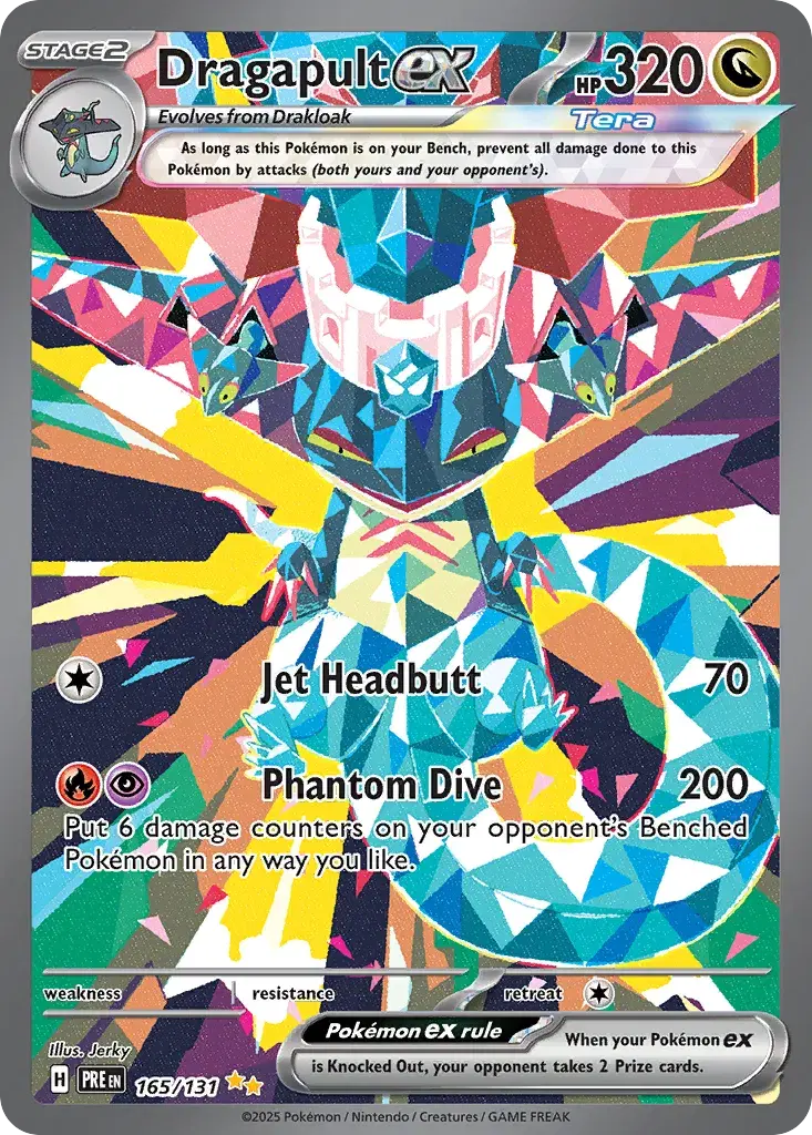 Dragapult ex Prismatic Evolutions 165