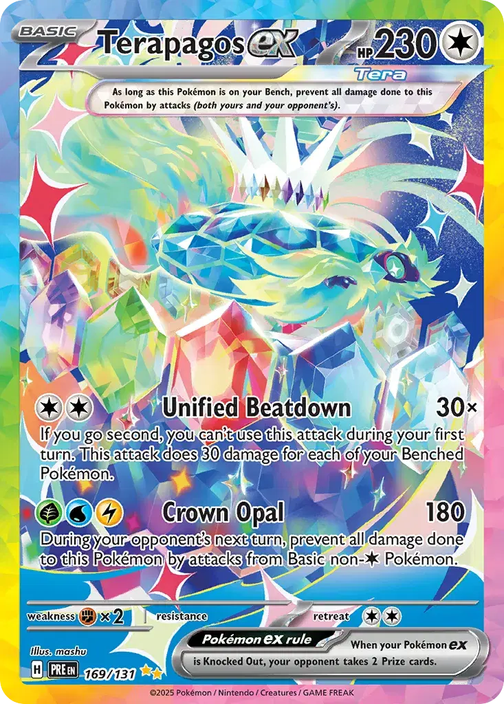 Terapagos ex Prismatic Evolutions 169