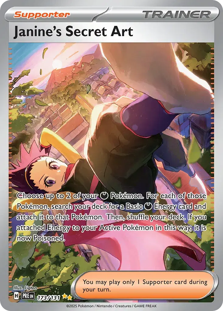 Janine's Secret Art Prismatic Evolutions 173