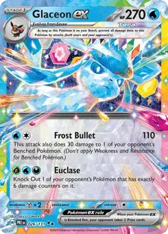 Glaceon ex Prismatic Evolutions