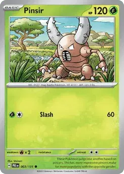 Pinsir Prismatic Evolutions