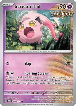 Scream Tail Prismatic Evolutions