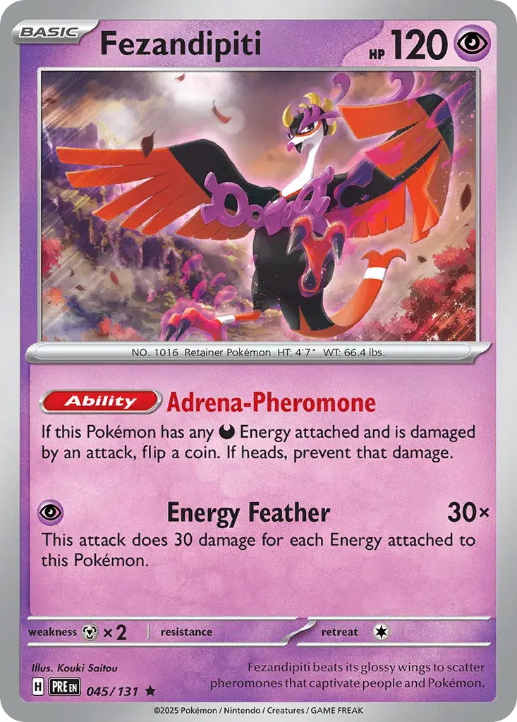 Fezandipiti Prismatic Evolutions 45