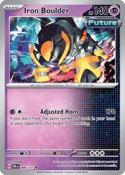 Iron Boulder Prismatic Evolutions