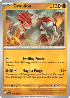 Groudon Prismatic Evolutions