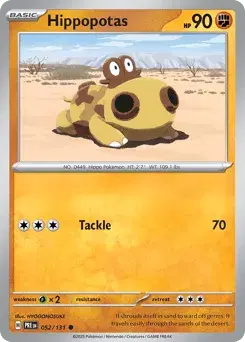 Hippopotas Prismatic Evolutions