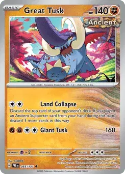 Great Tusk Prismatic Evolutions