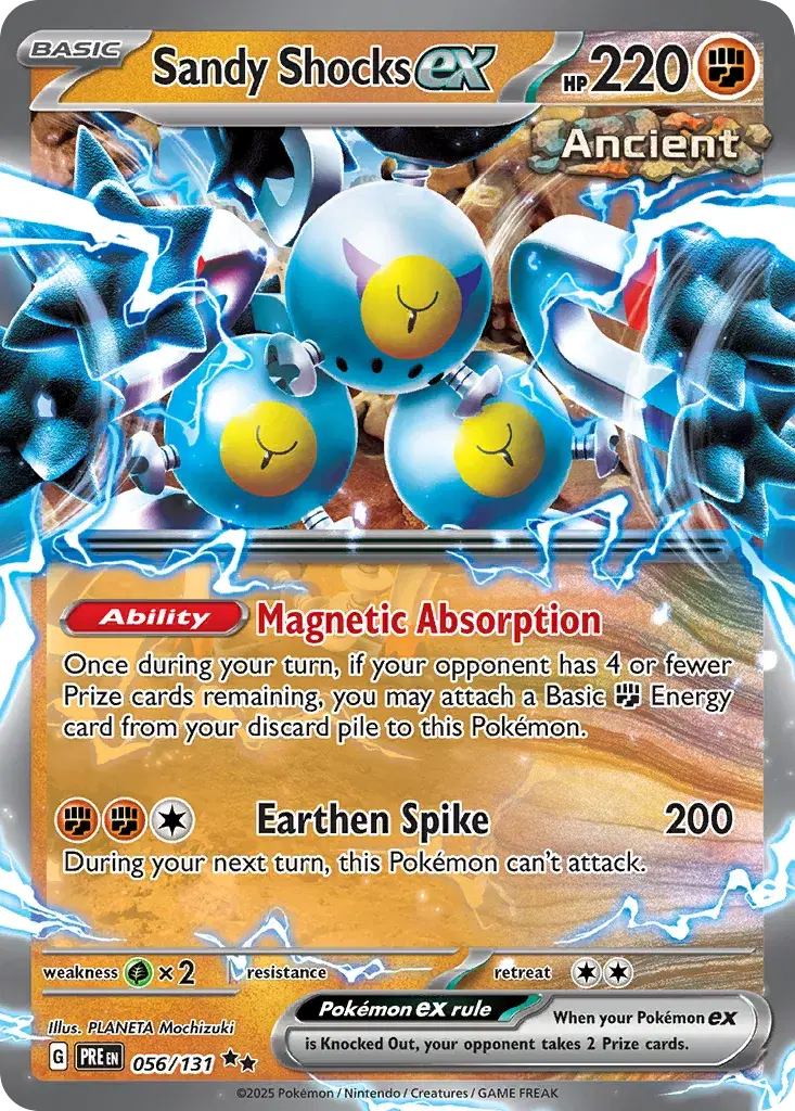 Sandy Shocks ex Prismatic Evolutions 56