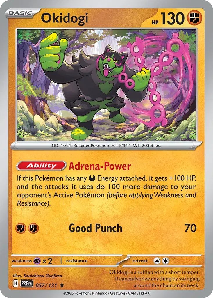 Okidogi Prismatic Evolutions 57