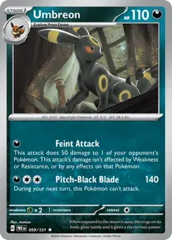 Umbreon Prismatic Evolutions